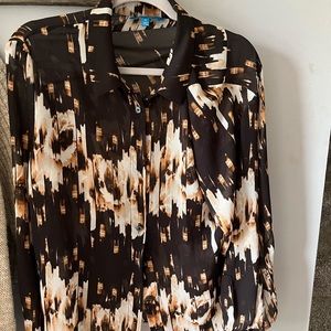 DEREK LAM ST. ROSE PAPAYA TOP SZ XL